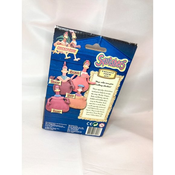 Rocky- Chicken Run Squishers Action 2000 Collectable Squishers & Wobble Figure - Picture 3 of 5